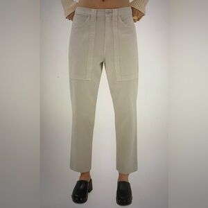 NWOT Mango high-waist slouchy pants. Size 2